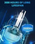 SENROBO D1S 6000K HID Headlight Bulbs - Pack of 2