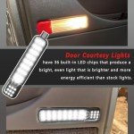 LED Door Panel Courtesy Lights for Chevy GMC 4PCS