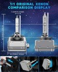SENROBO D1S 6000K HID Headlight Bulbs - Pack of 2