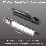 LED Door Panel Courtesy Lights for Chevy GMC 4PCS