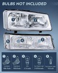Chevy Silverado Headlight Assembly Replacement Set