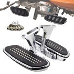 Chromed Passenger Floorboards for Harley Touring Models