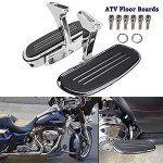 Chromed Passenger Floorboards for Harley Touring Models