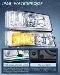 Chevy Silverado Headlight Assembly Replacement Set