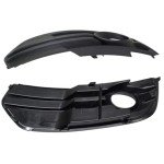 Audi Q5 Front Fog Light Lamp Covers Trim - Black