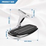Chromed Passenger Floorboards for Harley Touring Models