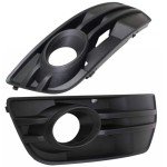 Audi Q5 Front Fog Light Lamp Covers Trim - Black
