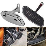 Chromed Passenger Floorboards for Harley Touring Models