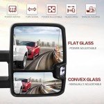 Chrome Towing Mirrors for 2007-2013 Chevy & GMC