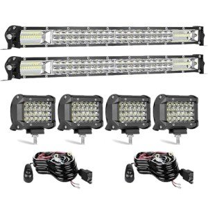32" LED Light Bar Kit for Trucks & ATVs
