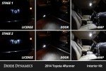 Toyota 4Runner 2010-2024 LED Interior Bulb Pack