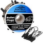20 Count 2-Prong Double Female Bullet Plugs