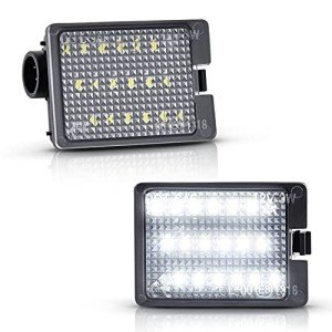 Bright White LED License Plate Lights for Dodge Durango