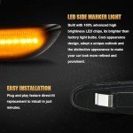 Sequential Amber LED Side Marker Lights for BMW