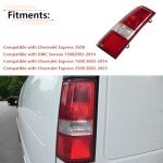 Left Rear Tail Light for Chevy Express & GMC Savana