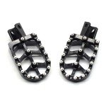 MZS Wide Foot Pegs for KLR650 Motorcycle