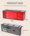 2PCS 12V LED Submersible Trailer Lights Kit