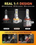 OXILAM Q36 H11 9005 LED Bulb Combo - 440000lm
