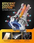 OXILAM Q36 H11 9005 LED Bulb Combo - 440000lm