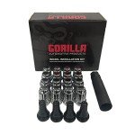 9-Piece Bundle: MSA Milled Boxer ATV Wheels & Tires