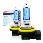 ALKOREY H11 12V Super White Headlight Bulb 2-Pack