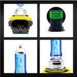 ALKOREY H11 12V Super White Headlight Bulb 2-Pack