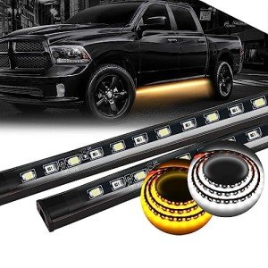 60-Inch Waterproof Truck LED Running Board Light Set