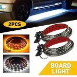 60-Inch Waterproof Truck LED Running Board Light Set
