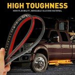 60-Inch Waterproof Truck LED Running Board Light Set