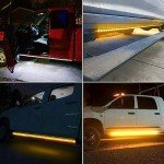 60-Inch Waterproof Truck LED Running Board Light Set