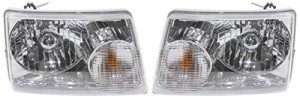 Ford Ranger 2001-2011 Headlight Set with Bulbs