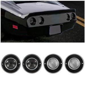 HECASA Tail Light & Backup Light Set for 1975-1979 Corvette