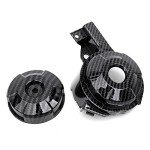 Carbon Fiber Lock Cover for Honda Grom 2013-2016