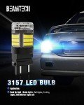 BEAMTECH 3157 LED Reverse Lights - 2 Pack