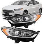 Fusion 2013-2016 Halogen Headlight Assembly Replacement
