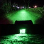 Green 4-inch 36W LED Light Bar for Trucks