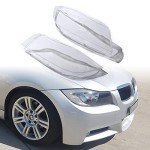 BMW E90 E91 Clear Headlight Lens Replacement