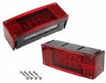 2-Pack 12V LED Trailer Lights for Boats & Trucks