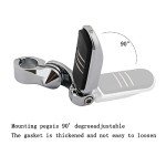 Adjustable Motorcycle Highway Pegs for Harley Davidson