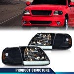 PIT66 LED Headlights and Parking Lights Kit