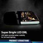 PIT66 LED Headlights and Parking Lights Kit
