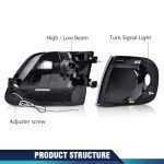 PIT66 LED Headlights and Parking Lights Kit