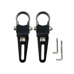 Adjustable 360° Tube Clamp Light Mounts – 2 Pack