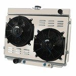 Aluminum Radiator & Fan for 1967-1970 Ford V8