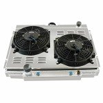 Aluminum Radiator & Fan for 1967-1970 Ford V8