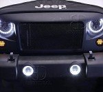 RGBW Halo LED Fog Lights for Jeep Wrangler & Dodge