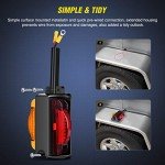 Nilight LED Trailer Fender Lights Set - Amber & Red