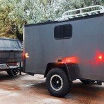 Nilight LED Trailer Fender Lights Set - Amber & Red