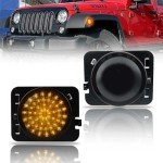 LED Side Marker Lights for 2007-2019 Jeep Wrangler