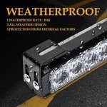 Blue Emergency Strobe Lights for Vehicles - 27 Inch